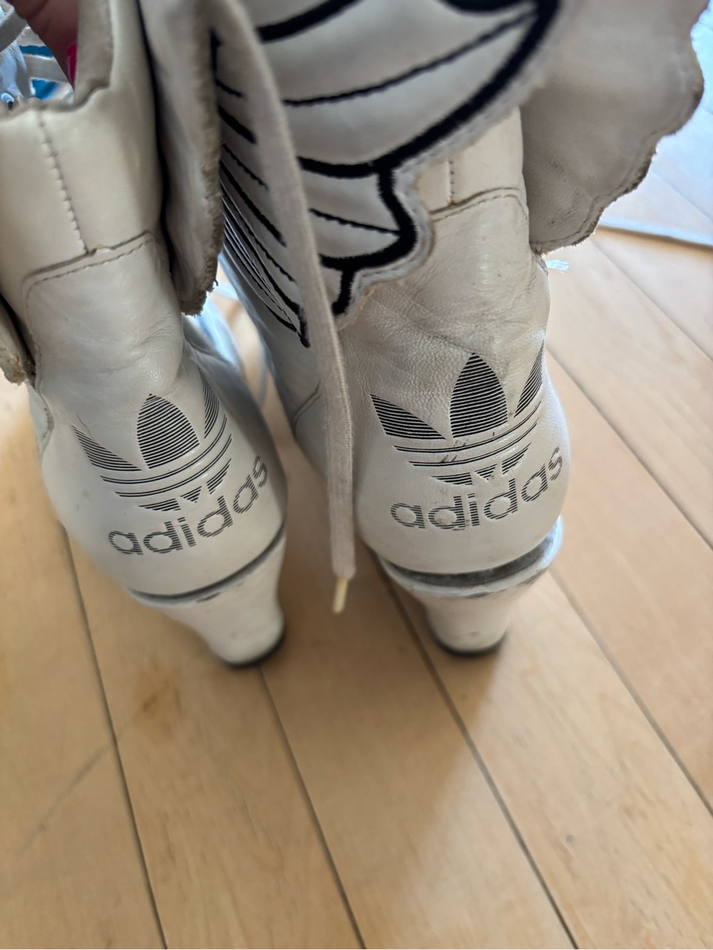 Adidas Originals Jeremy Scott Wings Wedge Boots size 9 AS IS - Picture 6 of 9